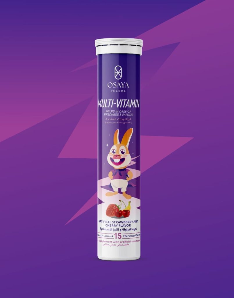 OSAYA Multi-vitamin effervescent tablet for Kids (20tab)