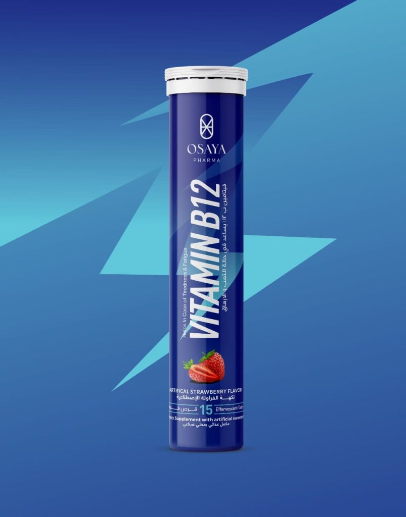OSAYA Vitamin B12 effervescent tablet (20tab)